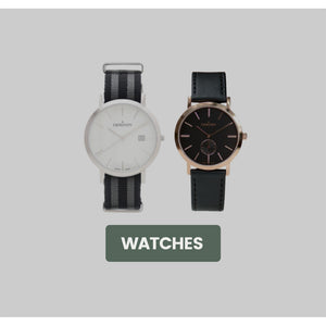 Selection of our Fjordson Swiss made Vegan Watches
