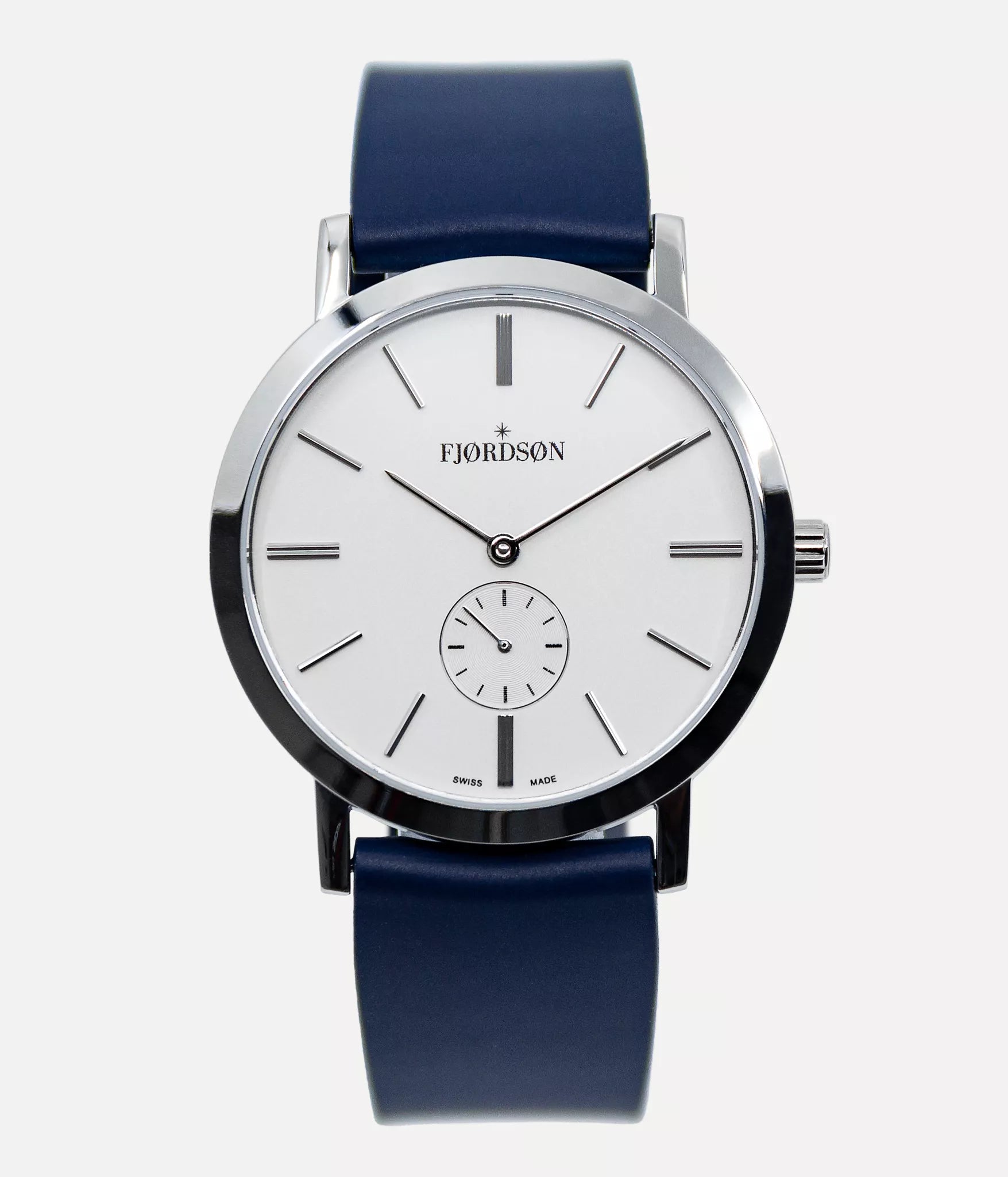 Blue and white watch discount